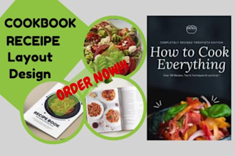 cookbook ebook writer, cookbook cover design, recipe book, cookbook formatting