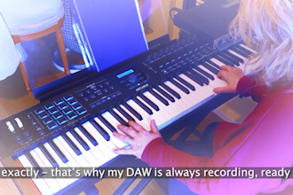 compose lyrical, emotive, melancholic, melodic piano music