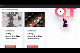 design responsive political campaign website for election