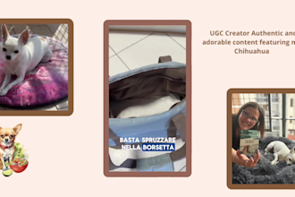 create cute ugc pet videos