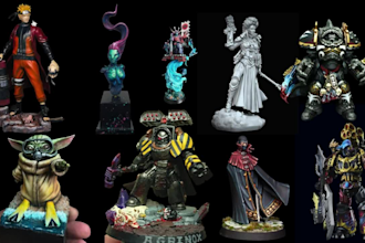 do warhammer painting 3d print and paint sigmar dnd miniatures 40k aos figures