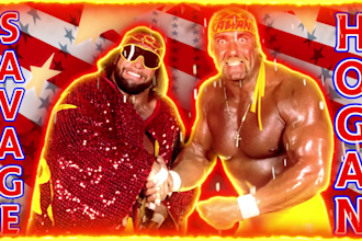 have read your script as macho man or hulk hogan wwe wrestling  msg