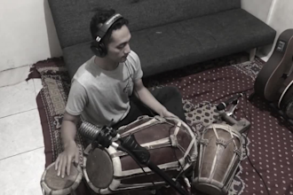 record kendang percussion for your music project