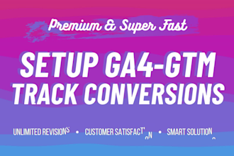 setup google analytics 4 to track visitors and conversions