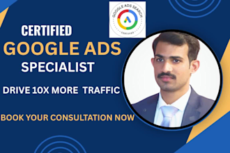 setup and manage google ads PPC campaigns as your expert