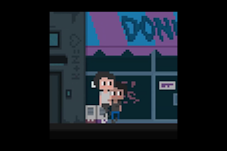 make pixel art characters or sprites