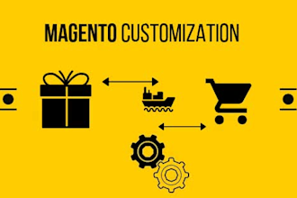 customize and develop extenstion in magento