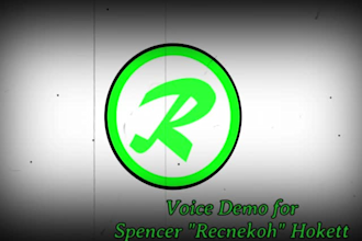 make a male voiceover