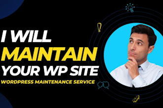 do website maintenance for you