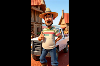 create custom 2d or 3d avatars for social media and business