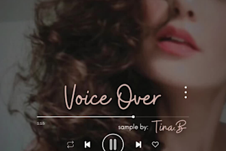 record a professional voice over australian accent woman