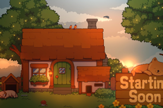animated pixel art background looped