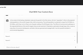 develop ai chatbot for large docs with langchain and gpt