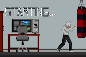 create custom pixel art starting screen, wallpaper, and live wallpaper