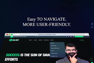 design personal portfolio website and company website