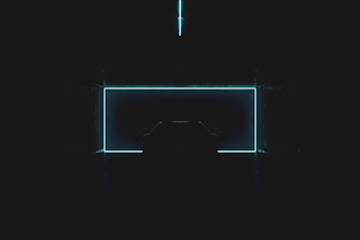 create car logo neon intro