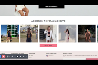 build fashion clothing brand website streetwear, activewear, y2k shopify store