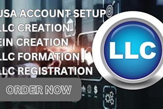 create USA llc creation llc registration company formation ein  ein and account