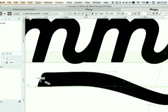 create amazing custom font ttf otf