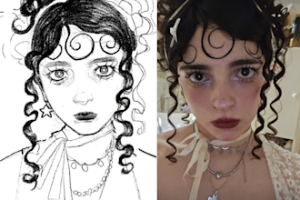create a stylized semirealistic portrait for you
