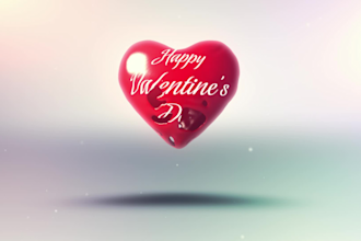 make valentine video for your loved one