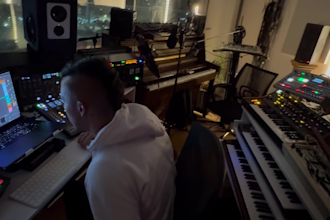 full ghost production, track from scratch to final master