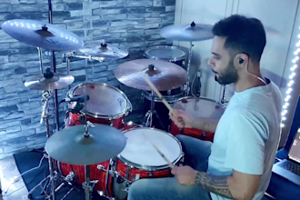 record your drum tracks until you are completely satisfied