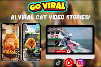 create adorable ai generated cat story videos that go viral