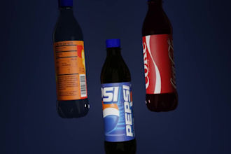do 3d product designing and rendering with animation