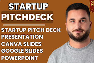create startup pitchdeck powerpoint startup business presentation google slide