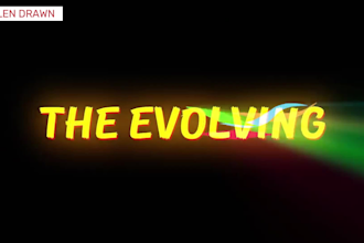 do custom lyrics videos neon kinetic typography