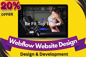 design and redesign your brand webflow business website