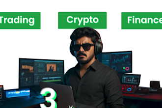 create  trading crypto investing video for reel shorts tiktok