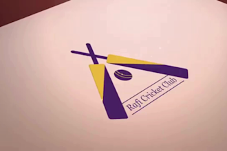 create zoom virtual background and 3d logo