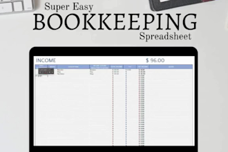 bookkeeping spreadsheet, accountant tracker for small business in excel sheet