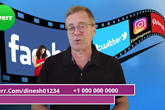 create a business spokes person video for you
