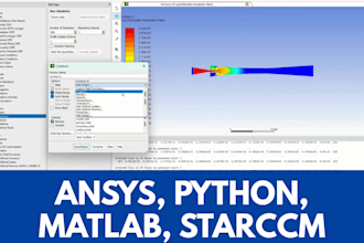 do ansys python matlab and starccm projects