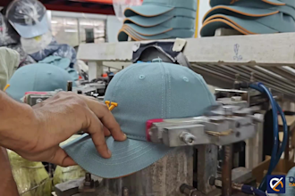 design custom hats or caps, including a tech pack and mockup