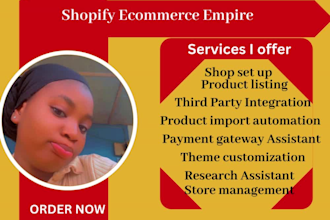 create shopify store set up shop list product and integrate payment gateway