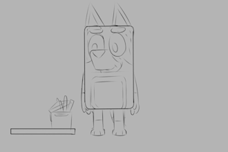 make a 2d anime and cartoon animation video