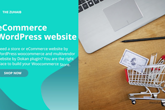 build multivendor wordpress website online ecommerce shop