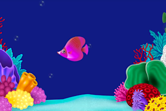 creat youtube animated lullaby for kids