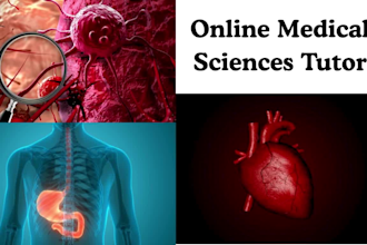 tutor you in anatomy,physiology,pathology and pharmacology