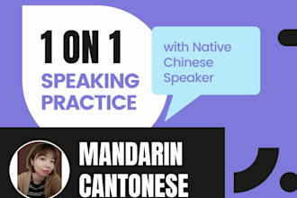practice speaking mandarin chinese or cantonese with you