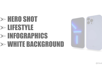 do premium product photography and infographics for amazon