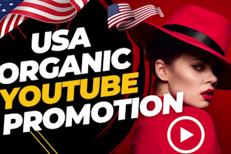do USA youtube promotion shoutout for your video with organic 12 million views