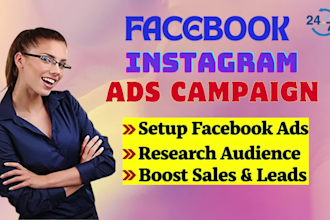 do run facebook ads campaign promotion and instagram marketing