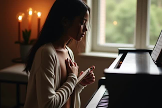 sing and write soulful r b  gospel songs with a heavenly touch
