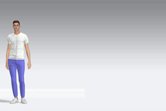 create 3d garment from tech packs, dxf or pdf files