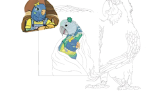 design custom illustrations for you children  storybook